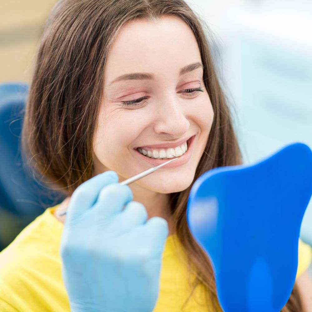 Before same-day full-arch implants - patient with missing teeth at Centre Dental Manhattan